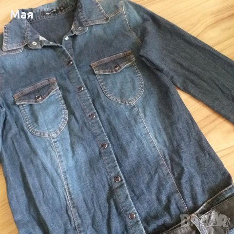 Дънкова рокля, снимка 4 - Рокли - 33381406