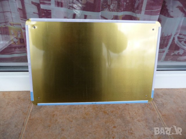 Метална табела храна Рожден ден торта сладкиш празник шоколадова гараш, снимка 3 - Други - 43452824