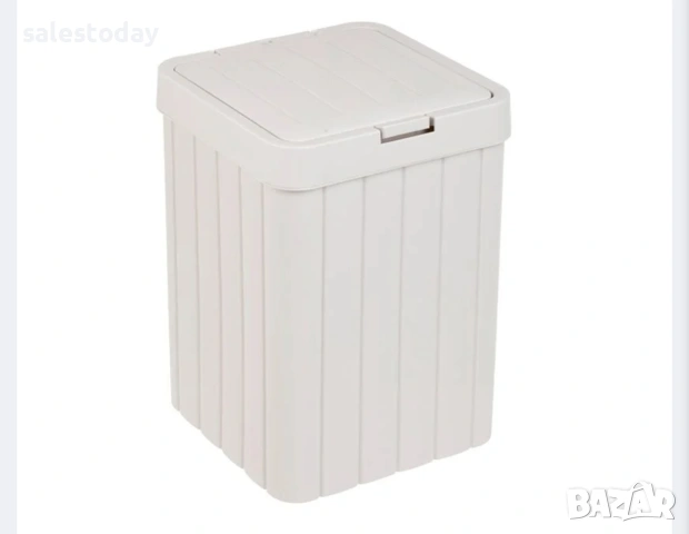 Кошче за боклук с бутон, 10л, снимка 3 - Други - 38170225