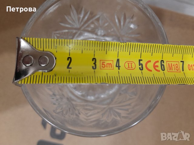 Кристални чаши, снимка 9 - Чаши - 36865287