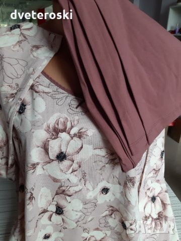 Дамска пижама с дълъг ръкав 3ХЛ, снимка 5 - Пижами - 24394353