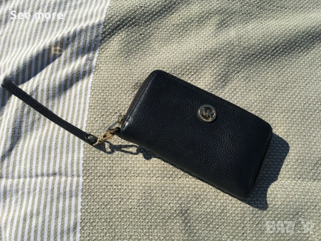 Michael Kors дамски портфейл естествена кожа, снимка 2 - Портфейли, портмонета - 53445234