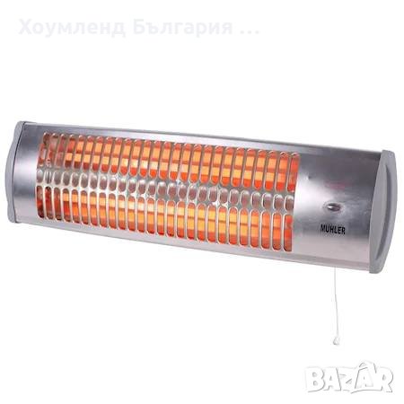 Кварцова печка за стена 1200W