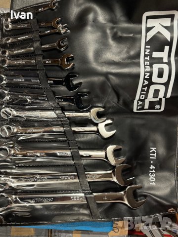 Комплект гаечни ключове KTOOL, снимка 2 - Ключове - 43603220
