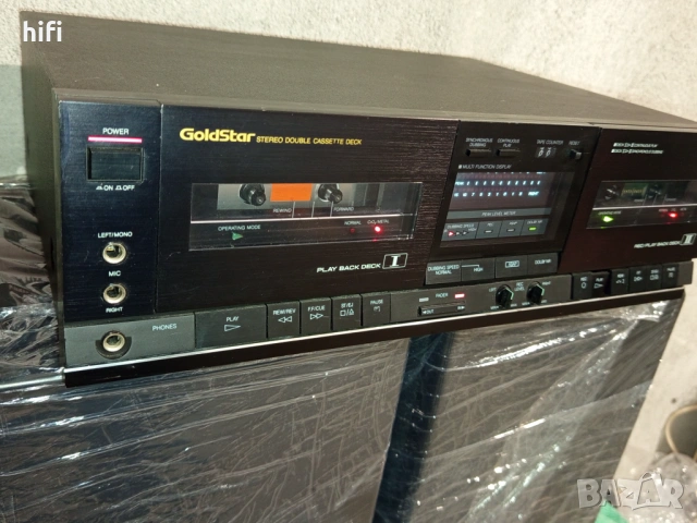 Двукасетен дек Goldstar GSW-9320, снимка 2 - Декове - 53597544