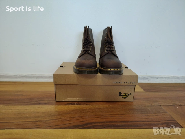 Dr. Martens Кубинки 1460 Gaucho Crazy Horse, 38 EU, снимка 2 - Дамски боти - 53096383