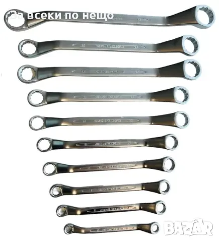 Комплект звездогаечни ключове лули 6 – 32 мм 12 части KraftRoyal, снимка 8 - Други инструменти - 49248707