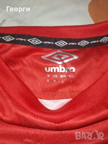 Оригинална Umbro тениска Sørumsand IF – номер 10, дълъг ръкав (Норвегия), снимка 7 - Футбол - 50310463