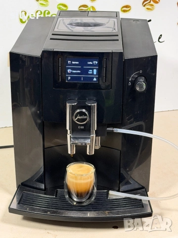 Кафемашина кафе автомат JURA E60 с гаранция, снимка 7 - Кафемашини - 53556233