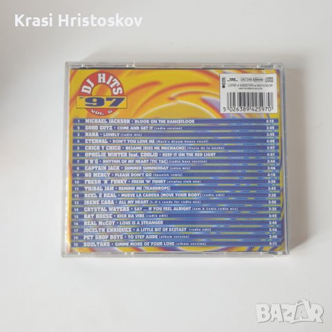 DJ Hits ‘97 Vol.6 cd, снимка 3 - CD дискове - 43545589