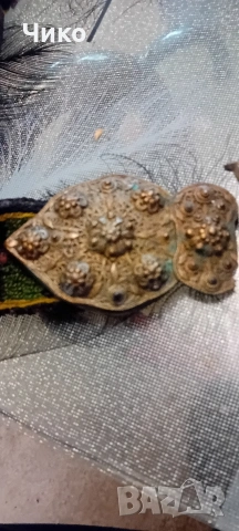 Старинен женски чапраз със колан, снимка 14 - Антикварни и старинни предмети - 53190160