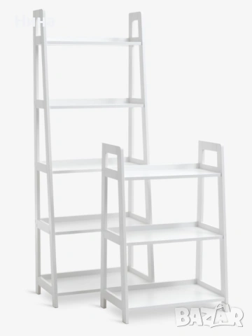 Етажерка HERNING 5 рафта бяла, снимка 5 - Етажерки - 53590891