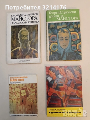 Художникът и слънцето. Книга за Владимир Димитров-Майстора преди да е станал - Георги Струмски