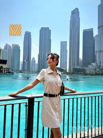 рокля тип риза ysl saint laurent , снимка 4 - Рокли - 51006763