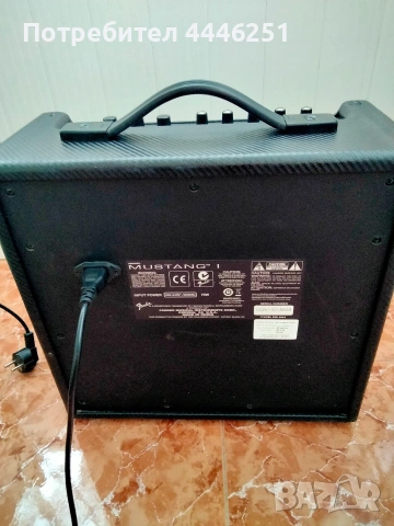 Fender Mustang I кубе за електрическа китара , снимка 2 - Китари - 53420743