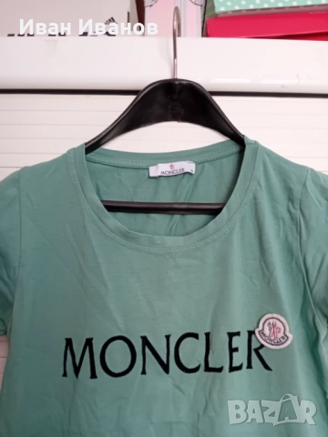 Оригинална дамска тениска Moncler, снимка 5 - Тениски - 51661820