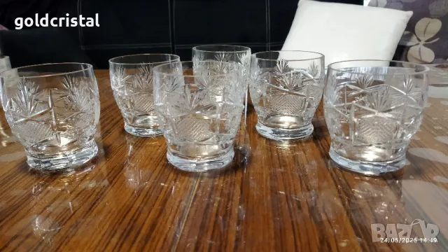 кристални чаши 