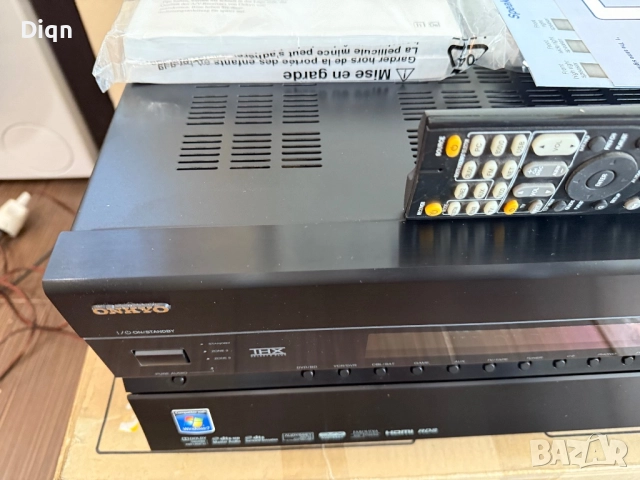 Като нов Onkyo TX-NR807, снимка 3 - Ресийвъри, усилватели, смесителни пултове - 51687963