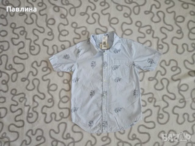 Две Летни Ризки за Момче - 3-4г, снимка 2 - Детски ризи - 48996319