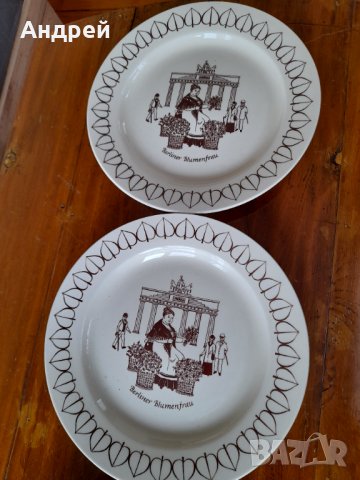 Стара порцеланова чиния,чинии, снимка 4 - Антикварни и старинни предмети - 32712087