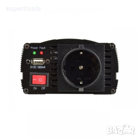 Инверторен преобразувател за напрежение GEKO G17003, 24 V, 230 V, 350-700 W, втора употреба , снимка 4 - Аксесоари и консумативи - 43251086