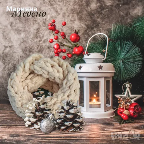 Кръгъл шал, снимка 6 - Шалове - 48029406