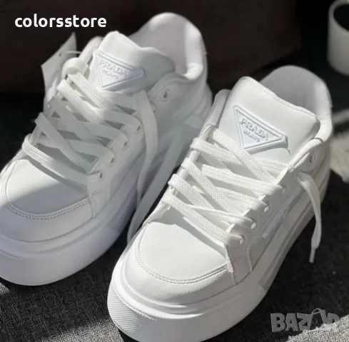 Бели кецове Pr**a BR-16DF