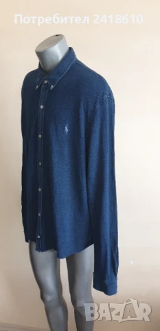 POLO Ralph Lauren FeatherWeight Mesh Pique Cotton Mens Size 2XL ОРИГИНАЛ! Мъжка Риза!, снимка 13 - Ризи - 50820998