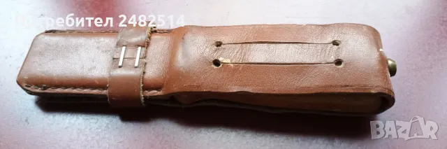 Много стар колекционерски ръчно кован и подписан нож, снимка 2 - Колекции - 49041465