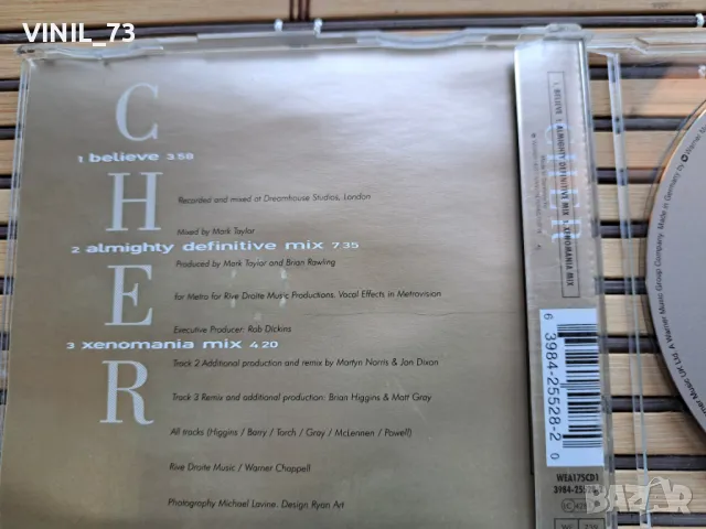 Cher – Believe, снимка 3 - CD дискове - 50344595