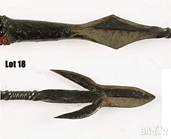 Копие на племето Зулу – Асагаи - 48 см., снимка 4 - Антикварни и старинни предмети - 52076392