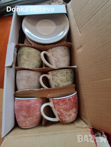 нов сервиз за кафе Tognana , снимка 4 - Чаши - 53556788