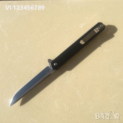 Сгъваем нож D2 - 95х210 мм, снимка 1 - Ножове - 43486353