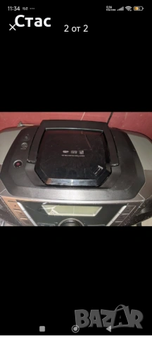 Philips AZ1850, снимка 2 - Радиокасетофони, транзистори - 53492724