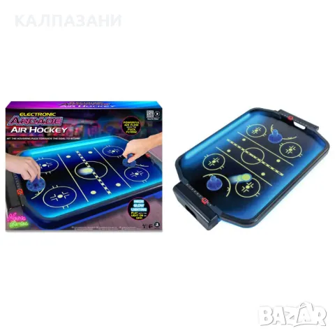 AMBASSADOR Arcade Игра въздушен хокей Neon GA1902, снимка 3 - Игри и пъзели - 48572635