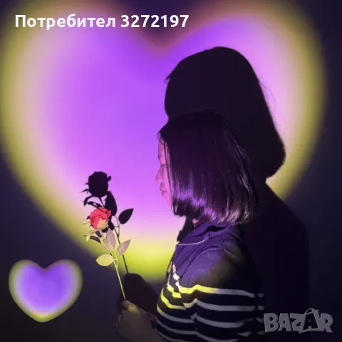 Лампа За Проекция На Сърце-Любов, снимка 9 - Прожектори - 50313266