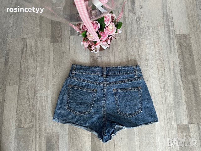 Къси дънки с бродерия , снимка 7 - Къси панталони и бермуди - 39536923