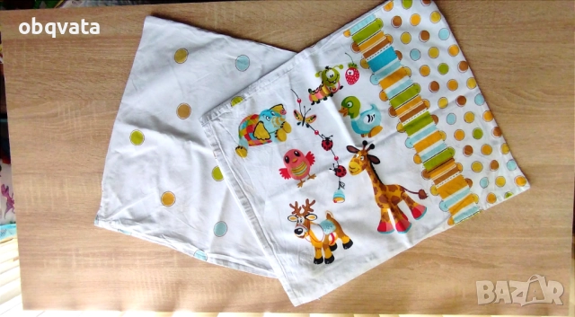 Детски/бебешки спален комплект OYUN BAHCESI 100% Памук, Ранфорс, снимка 4 - Спално бельо и завивки - 51886583