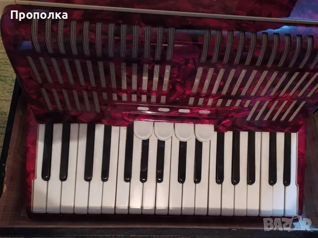 Сто годишен - Акордеон Weltmaister с куфар, 48 баса