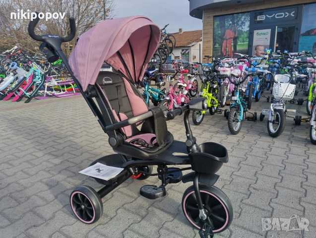 BYOX Детска триколка SUMMER розов, снимка 11 - Детски велосипеди, триколки и коли - 53564565