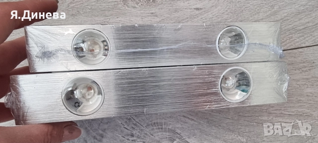 Лампиони за стена 2×3w, снимка 5 - Лампи за стена - 52806390