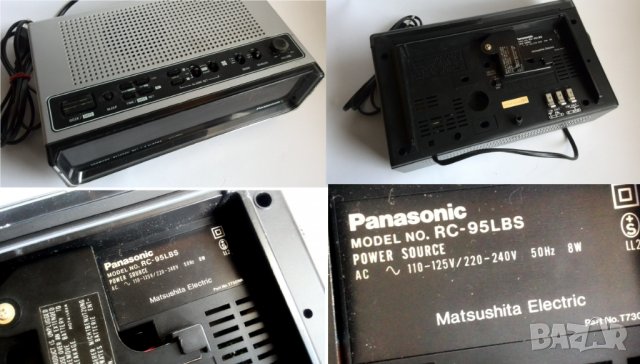 Ретро часовник панасоник радио 1981, снимка 4 - Антикварни и старинни предмети - 37208712