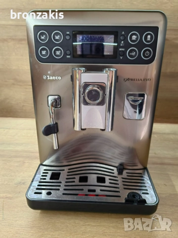 Saeco Exprelia EVO - с кана за мляко и БГ меню, снимка 5 - Кафемашини - 52951992