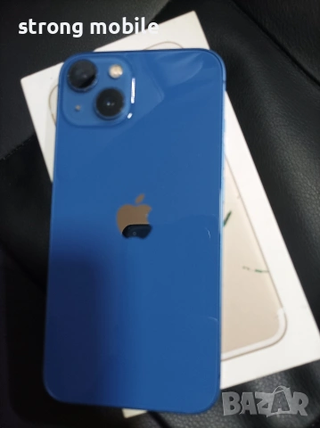 Iphone 13 blue .Гаранция , снимка 3 - Apple iPhone - 53168550