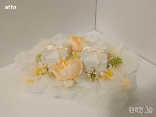 Украса за сватба +було с 3D цветя , снимка 11 - Декорация - 49797387