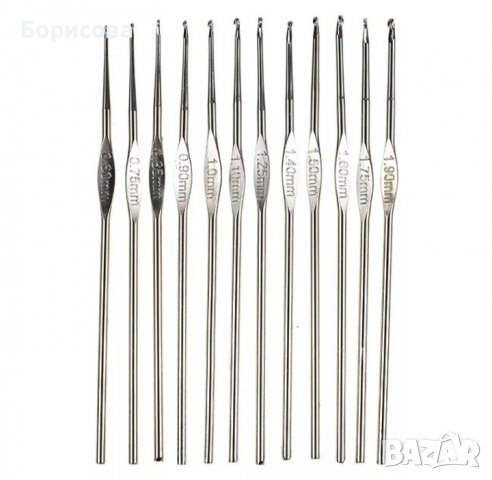 Комплект куки, игли и аксесоари за плетени 72 части , снимка 6 - Други инструменти - 37688839