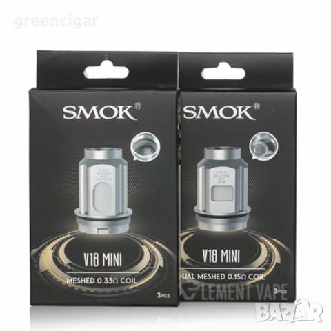 Изпарителна глава за Smok TFV18 Mini Meshed coil 0.33ohm