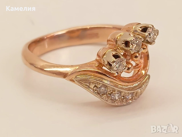 Руско злато , снимка 10 - Пръстени - 53008337