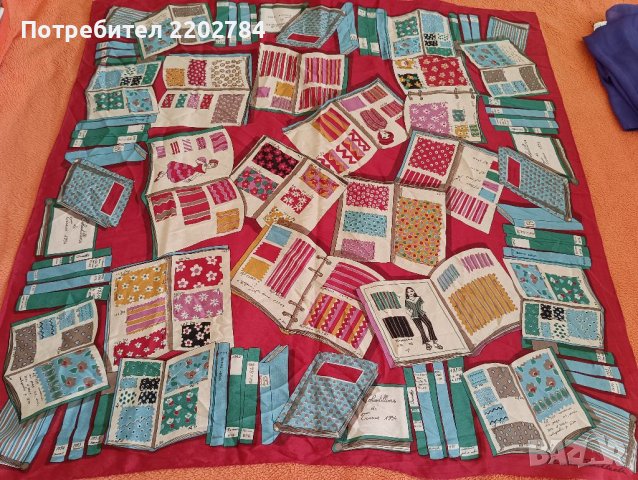 Маркови шалове естествена коприна , снимка 1