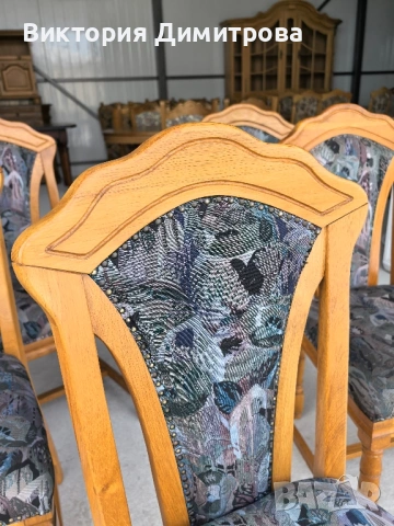 Комплект от 6 трапезни стола , снимка 4 - Столове - 53088188